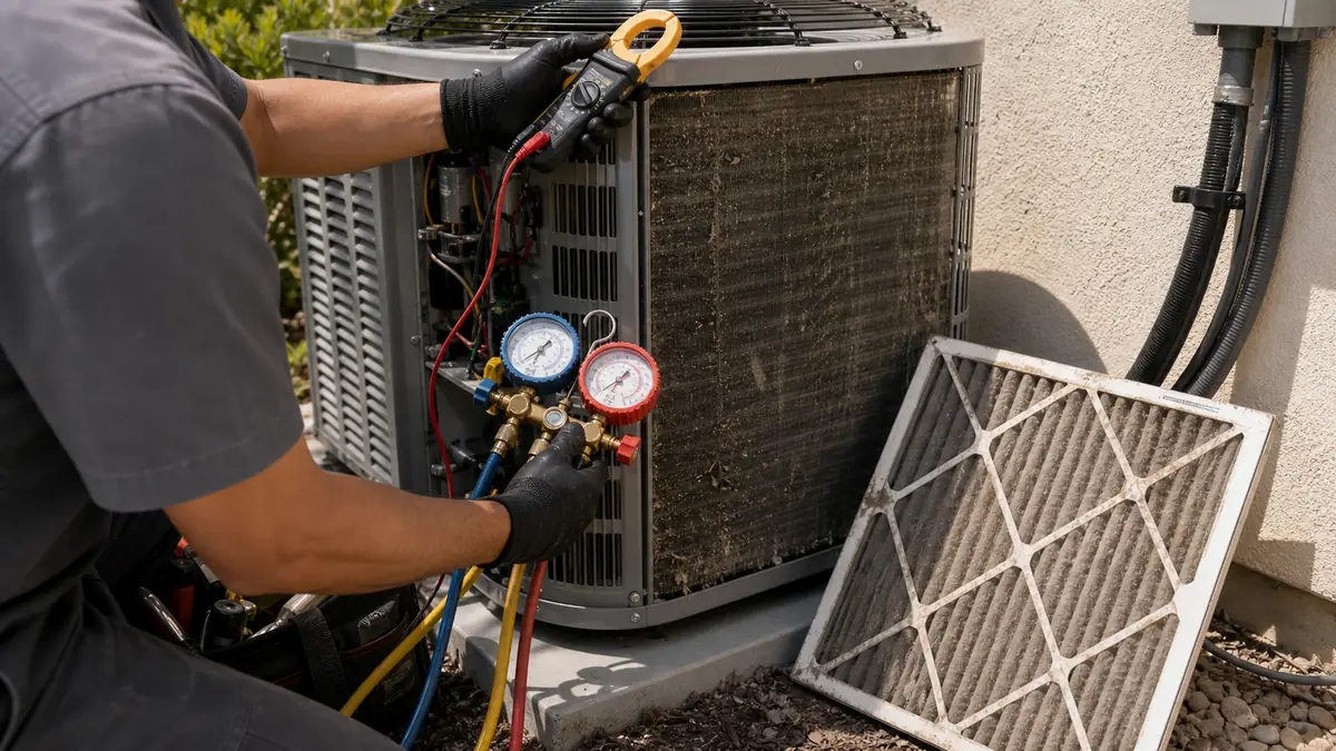 Reviewing a summer electric bill against HVAC runtime in Encino, CA